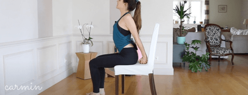 Yoga sur chaise